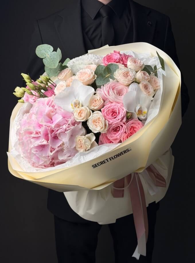 Buchet Poveste Roz